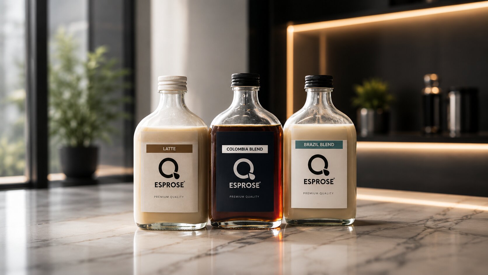 Esprose premium soğuk kahve çeşitleri ve kahve bazlı içecekler